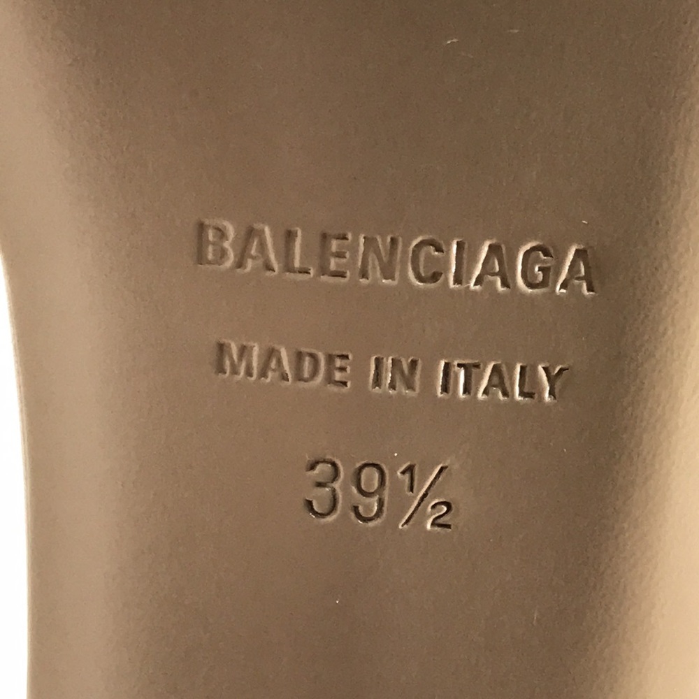 New Balenciaga Groupie BB Logo Slide Sandal (Women) Size EU 39.5 - Picture 11 of 17